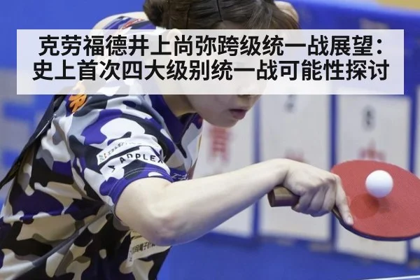 克劳福德井上尚弥跨级统一战展望：史上首次四大级别统一战可能性探讨
